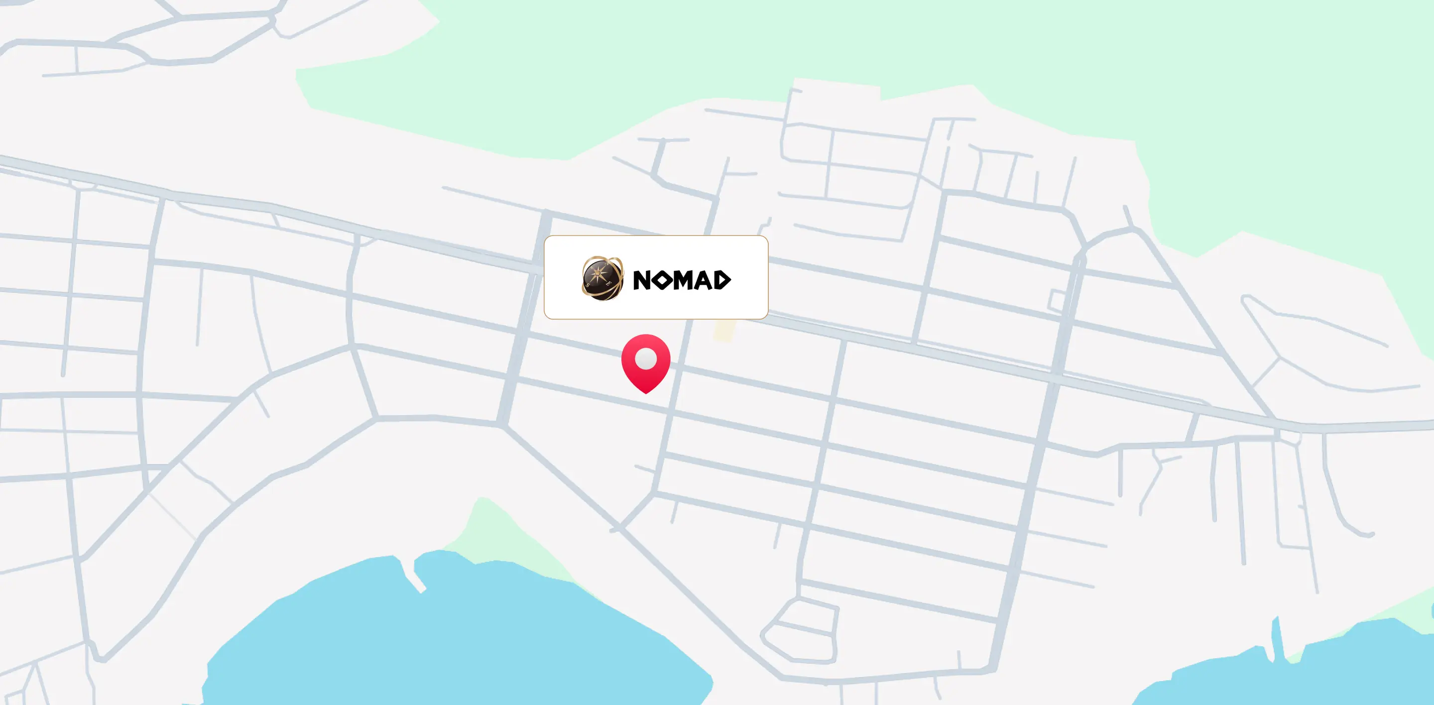 Nomad location map